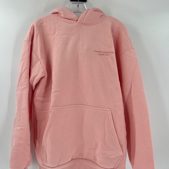comfrt style number kjhu64 pastel hoodie color bubblegum size small - Picture 1 of 13